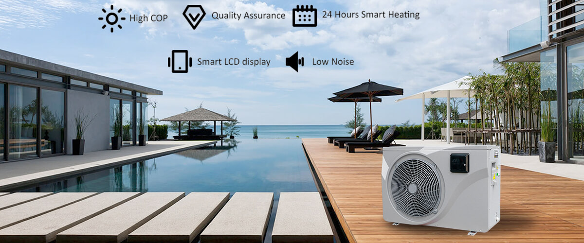 ASA will replace ABS material for swimming pool heat pump