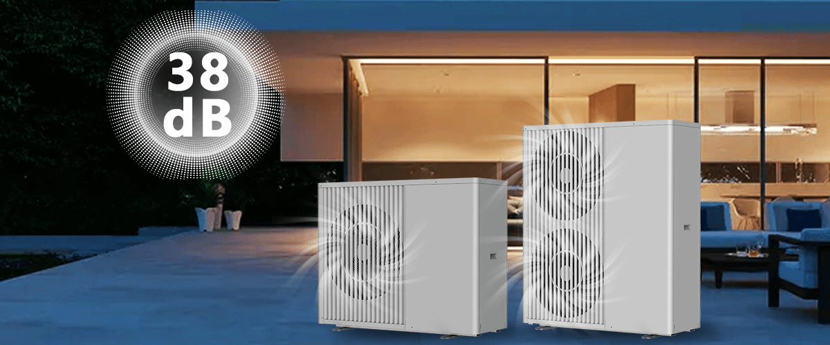 Mute Technology heat pump
