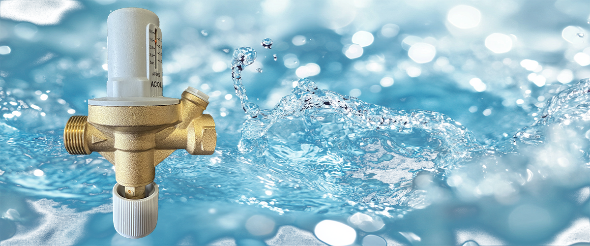 The help of automatic water supply valve to heating system