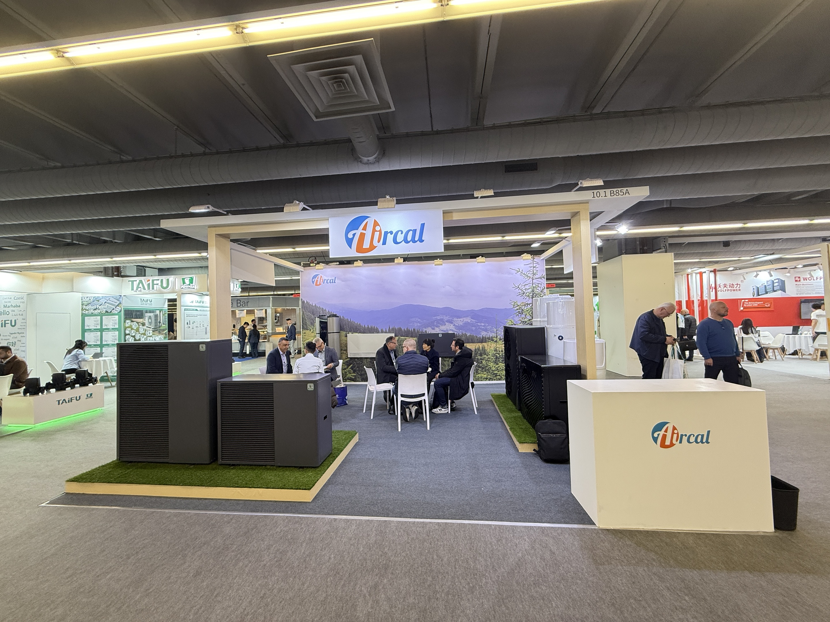 Aircal Heat Pump Ltd Shines at the 2025 ISH Fair